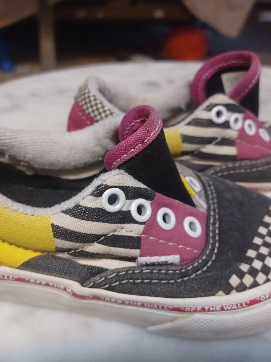 Vans Other - Vans' Toddler Sneakers Lace-Up SZ 6 Multi-Color